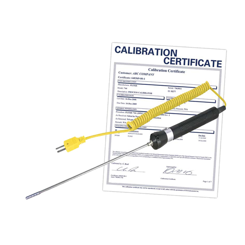 Air/Gas Thermocouple Probe (includes ISO Certificate), 900 °C (1652°F) Max. Temp. Equipment World
