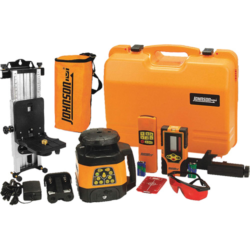 Red Beam Self-Leveling Horizontal & Vertical Rotary Laser, 200' (60 m), 635 Nm Equipment World