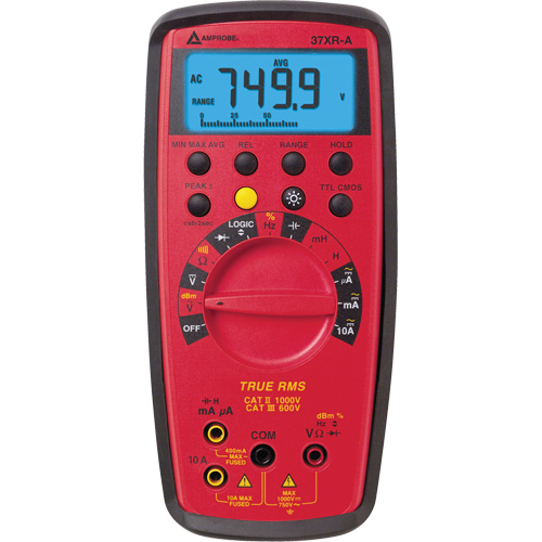 37XR-A True RMS Digital Multimeter, AC/DC Voltage, AC/DC Current Equipment World