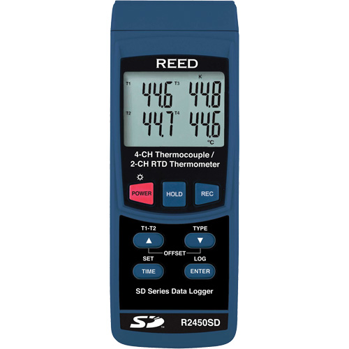 Data Logging Thermocouple Thermometer Equipment World