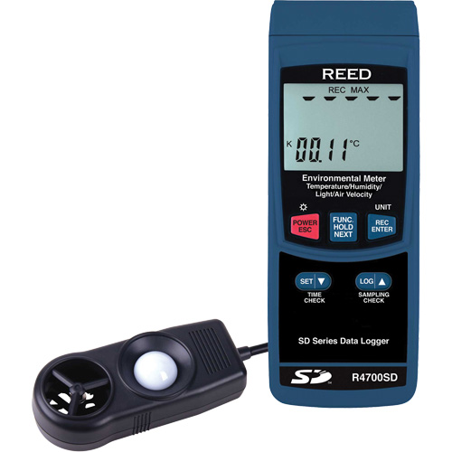 Data Logging Environmental Meter Equipment World