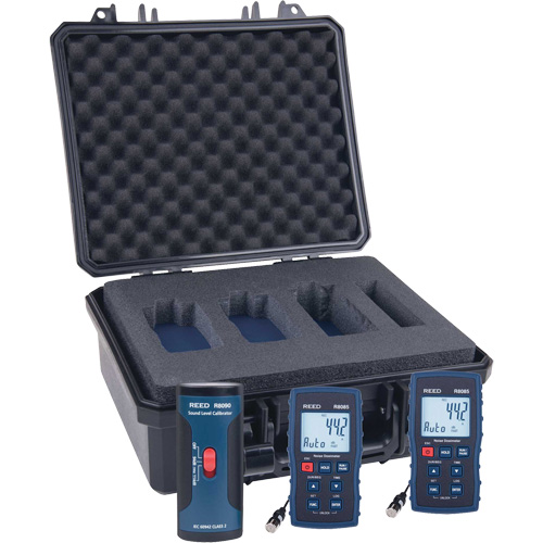 Noise Dosimeter Kit, 35 - 130 dB Measuring Range Equipment World