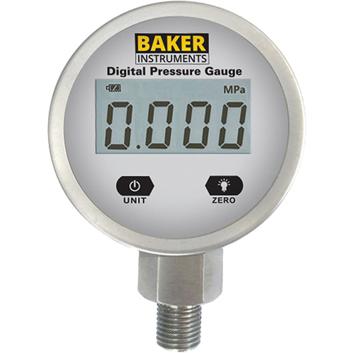 B5000 Series Pressure Gauge, 2-1/2" , 0 - 1000 psi, Bottom Mount, Digital Equipment World