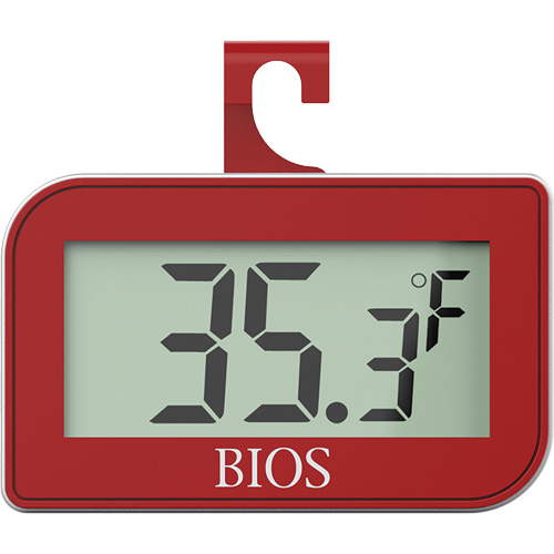Fridge/Freezer Thermometer, Non-Contact, Digital, -4-122°F (-20-50°C) Equipment World