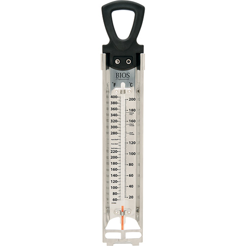 Premium Candy/Deep Fry Thermometer, Contact, Digital, 60-400°F (20-200°C) Equipment World