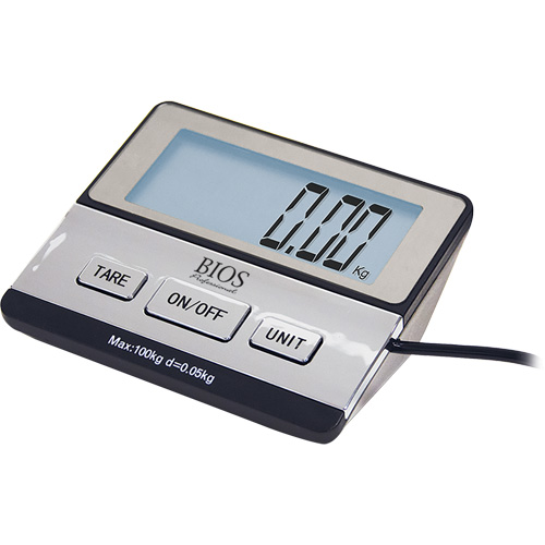 Digital Receiving Scale, 220 lbs. Cap., 1 lbs. Graduations Equipment World