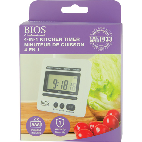 4-In-1 Kitchen Timer Equipment World