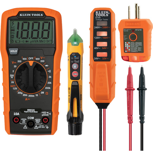 Digital Multimeter Electrical Test Kit Equipment World
