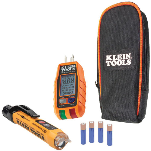 Premium Non-Contact Voltage and GFCI Receptacle Electrical Test Kit Equipment World