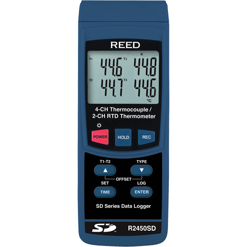 Data Logging Thermocouple Thermometer with NIST Certificate Equipment World