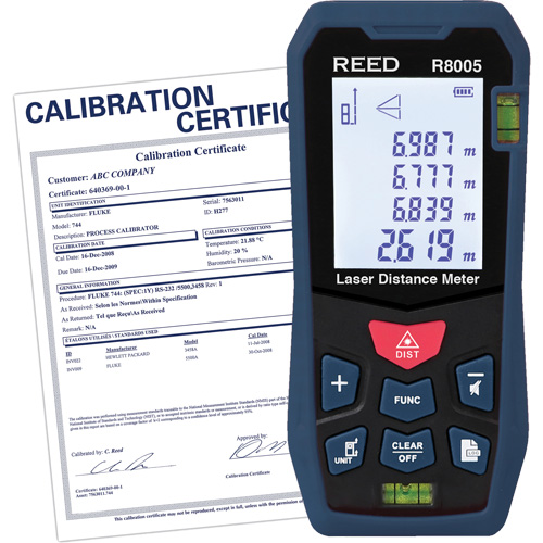 Laser Distance Meter with ISO Certificate, 0' - 164' (0 m - 50 m) Range, Digital (Electronic) Equipment World