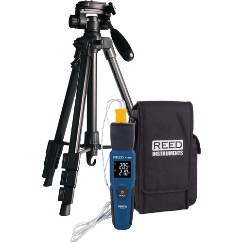 R1640 Smart Series Thermocouple Thermometer with Tripod, Contact, Digital, 32-122°F (0-50°C) Equipment World