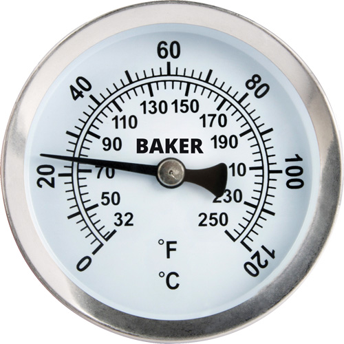Pipe Surface Thermometer, Non-Contact, Analogue, 32-250°F (0-120°C) Equipment World