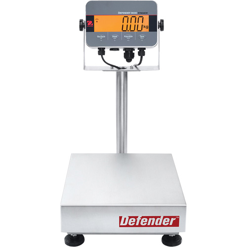 Defender 3000 Washdown Bench Scale, 14" L x 12" W, 30 lbs. Capacity Equipment World