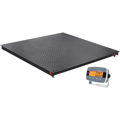 Defender 3000 Floor Scale, 5000 lbs. Capacity, 4' L x 4' W Equipment World
