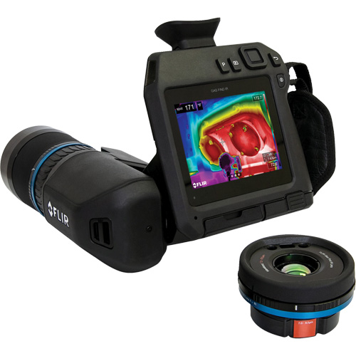 D&eacute;tecteur de gaz GF77 IR avec objectif LR 25°, 320 x 240 pixels, 25 mK Equipment World