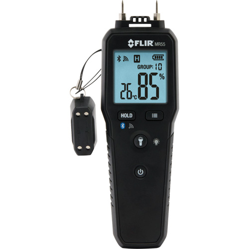 Pin Moisture Meter with Bluetooth&reg;, 1 - 99% Moisture Range Equipment World