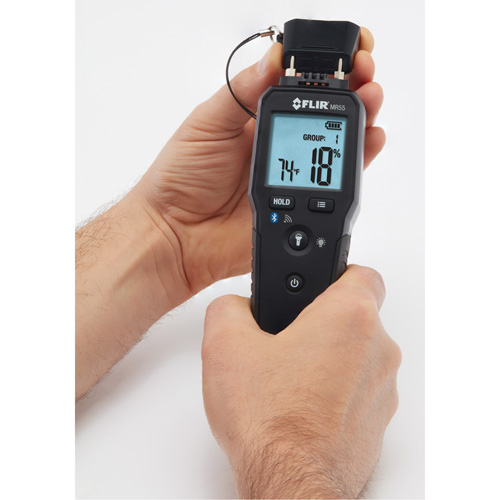 Pin Moisture Meter with Bluetooth&reg;, 1 - 99% Moisture Range Equipment World