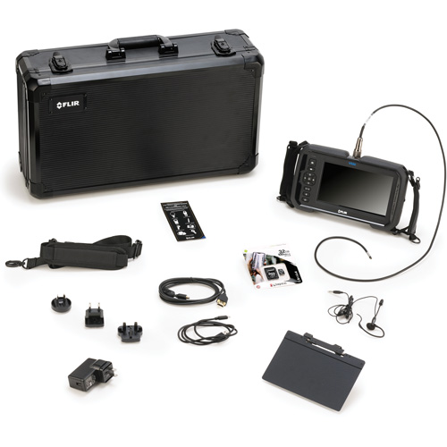 Videoscope Kit with Dual HD Camera 4.9 mm × 1 m Long Camera Probe, 7" Display, 1024 x 600 pixels Equipment World