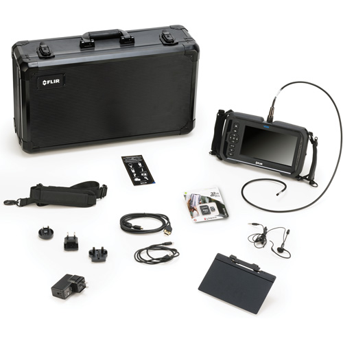 Videoscope Kit with HD 5.5 mm × 1 m Long Camera Probe, 7" Display, 1024 x 600 pixels Equipment World