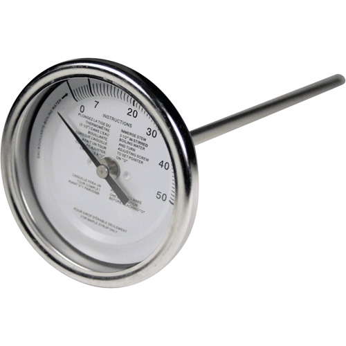 5" Maple Syrup Stem Thermometer, Contact, Analogue Equipment World