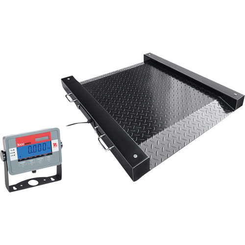 DEFENDER Drum Scale, 2500 lbs. Capacity, 30" W x 30" L Equipment World