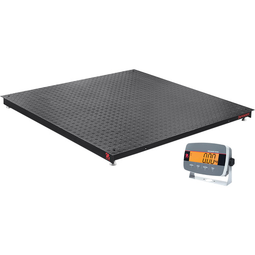 DEFENDER 3000 Floor Scale, 2500 lbs. Capacity, 36" W x 36" L Equipment World