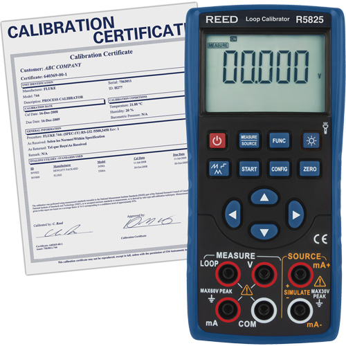 Loop Calibrator with Traceable Certificate Equipment World