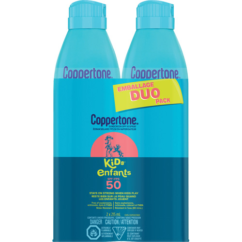 Kids Water Resistant Sunscreen, SPF 50, Aerosol Equipment World