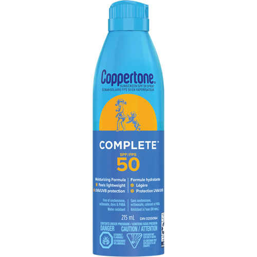 Sport&reg; Water Resistant Sunscreen, SPF 50, Aerosol Equipment World