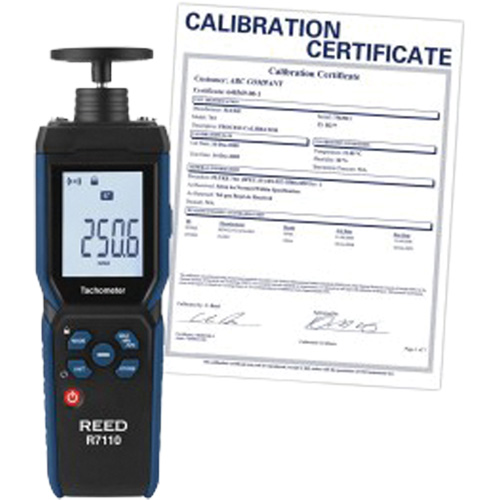 Combination Contact & Laser Photo Tachometer with Traceable Certification, Contact/Photo (Non Contact) Equipment World