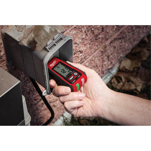 D&eacute;tecteur de tension avec DEL et testeur de prise DDFT, 50 V - 1000 V, Alerte Affichage & son Equipment World