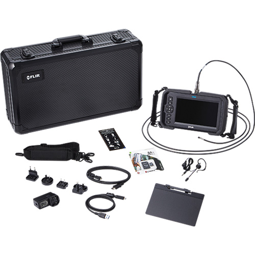 High-Performance Videoscope Kit with Dual HD Camera & Long Camera Probe, 1280" L x 720" W Display, 1024 x 600 pixels, 4.9 mm (0.19") Camera Head Equipment World