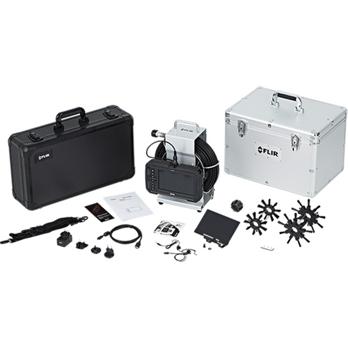 High-Performance Videoscope Kit with Camera Probe & Plumbing Spool Equipment World