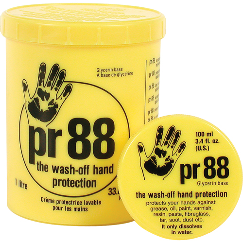 Pr88 Skin Protection Barrier Cream-the Wash-off Hand Protection, Packet, 100 ml Equipment World