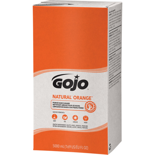 Pro TDX 5000 Natural Orange Hand Cleaner, Pumice, 5 L, Refill, Citrus/Orange Equipment World