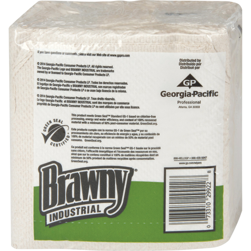 Chiffons Shur-Wipe, Utilitaire, 13" lo x 13" la Equipment World