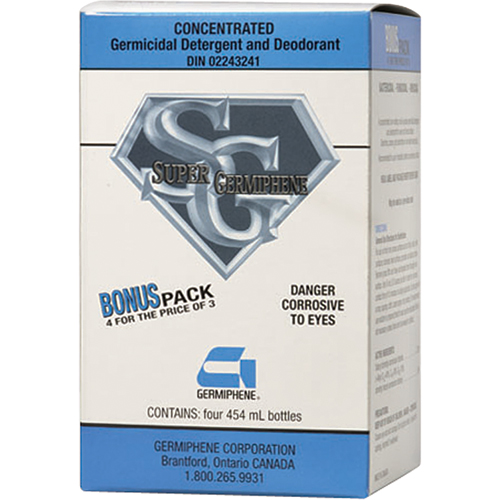 Super Germiphene&reg; Disinfectant, 454 ml, Bottle Equipment World