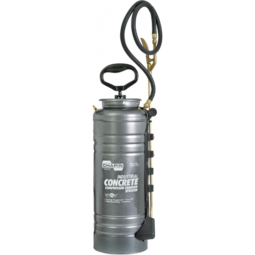 Pump Free Compressor Charged Sprayers, 3.5 gal. (13.25 L), Steel, 24" Wand Equipment World