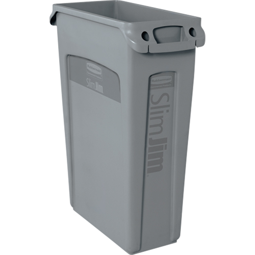 Slim Jim&reg; Container with Venting Channels, Plastic, 23 US gal. Equipment World
