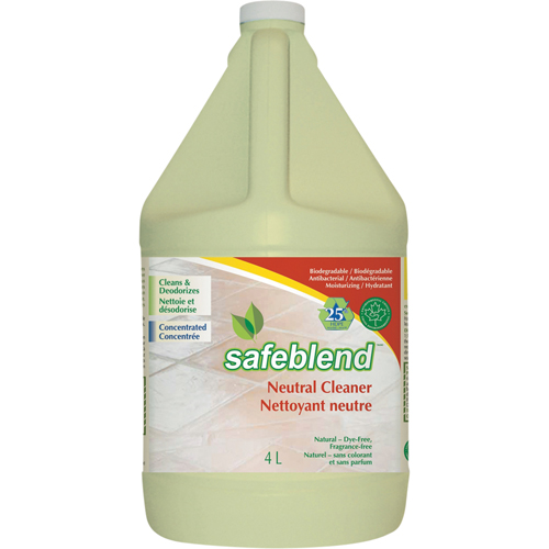 Fragrance Free Neutral Cleaners, 4 L, Jug Equipment World