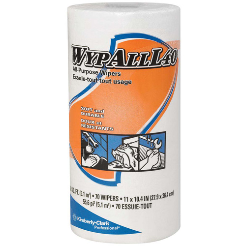 L40 Disposable Towels, All-Purpose, 11" L x 10-1/2"/10-2/5" W Equipment World