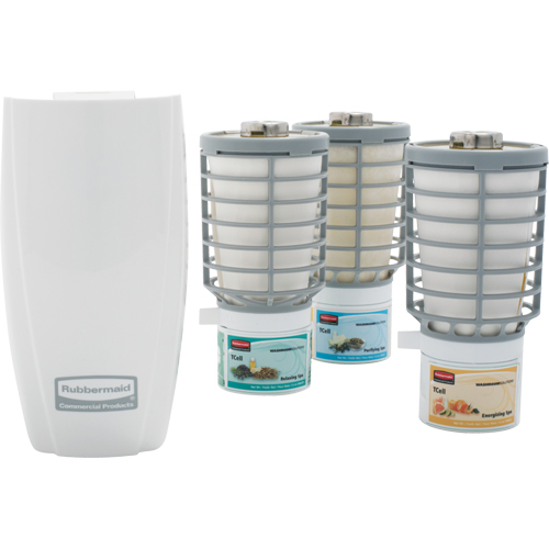 Distributeurs T-Cell, syst&egrave;mes de contr&ocirc;le continu des odeurs Equipment World