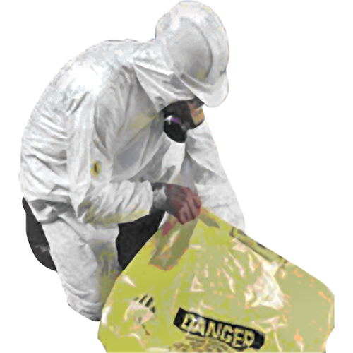 Sure-Guard Hazardous Waste Removal Liners, Asbestos, 50" L x 35" W, 3 mil Equipment World