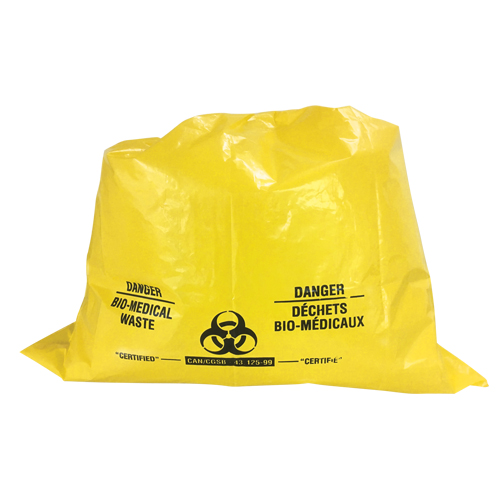 Sure-Guard Bio-Medical Waste Liners, Bio-Hazard, 46" L x 39" W, 2 mil Equipment World