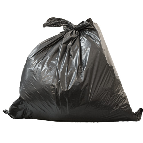 Garbage Bags, Oxo-Degradable, 22" L x 22" W, 0.6 mil Thick Equipment World