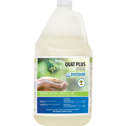 Quat Plus - Disinfectants & Cleaners, 4 L, Jug Equipment World