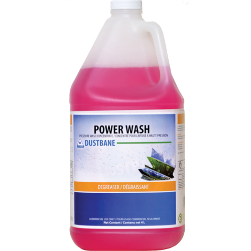 Power Wash Pressure Wash Concentrate, 4 L, Jug Equipment World