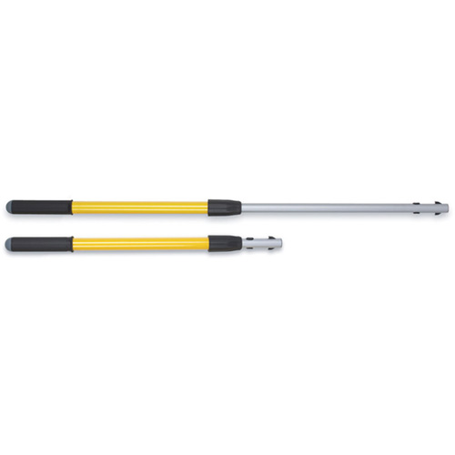 Hygen Quick Connect Short Handle, Aluminum, Quick-Connect Tip, 2" Diameter, 40" Length Equipment World