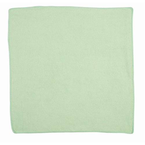 Light-Duty Cleaning Cloth, Microfibre, Green Equipment World